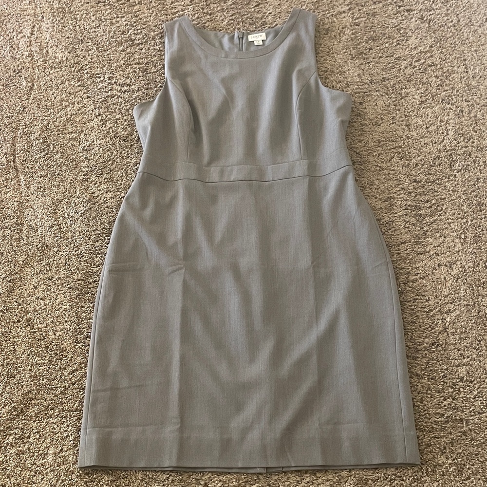 J.Crew Gray Sheath Dress